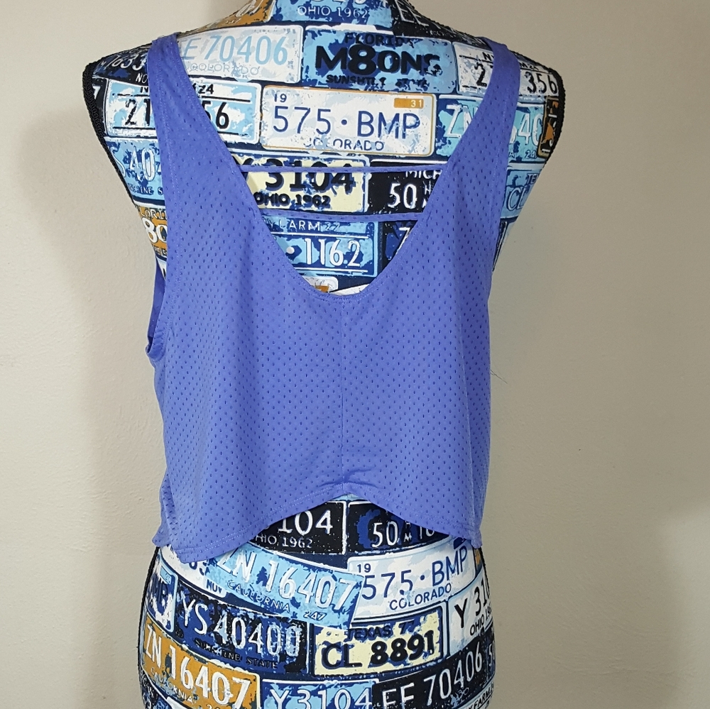 Nike cool open back cropped athletic tank - Picture 4 of 5